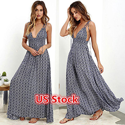 Women's Summer Boho Casual Long Maxi Evening Party Cocktail Beach Dress Sundress: Women Sleeveless Dress,  Beach outfit,  Plus Size Party Outfits,  Casual Long Maxi,  Long Dress  