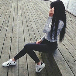 #adidassuperstar #streetstyle  #straighthair ^-^...: Cute Tumblr Outfits  