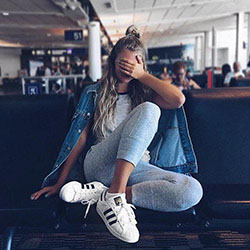 #adidassuperstar #tumblrgirl...: Cute Tumblr Outfits  