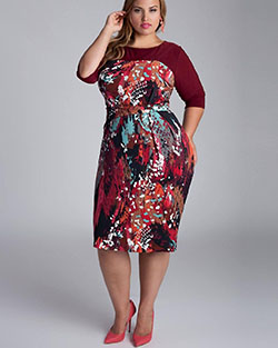 Plus Size Dress, Plus-size clothing, Plus-size model: Plus size outfit  