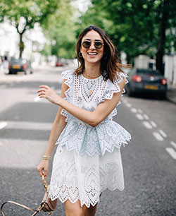 Pretty White Dress Ideas For Summer #Dress #Heels #HighHeels: Sleeveless shirt,  High-Heeled Shoe,  High Heels For Girls,  BLOCK DRESS,  Crochet Dress,  White Dress  