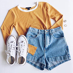 Shorts Outfit Casual wear, Clothes shop: Clothing Accessories,  Informal wear,  summer outfits  