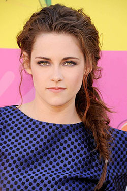 Kristen Stewart Braided Hairstyle: 