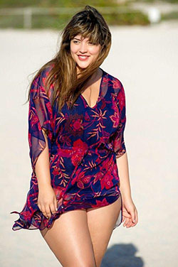 Denise Bidot cover up curvy size swimwear, #curvy #thick 