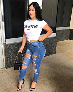 Denim Trends Women Of Color Black Girl Magik: Jeans Outfit,  Jeans Outfit Ideas,  Denim Outfits  