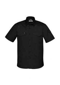SYZMIK Men’s Rugged Cooling Men’s S/S Shirt ZW405: 