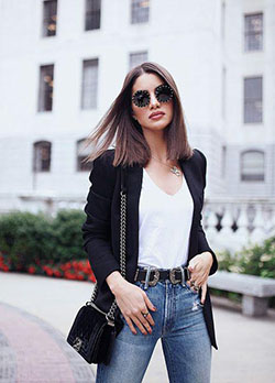 Dicas para montar looks incríveis sem gastar nada Jeans Outfit Ideas - Denim Outfits 2019: Jeans Outfit,  Jeans Outfit Ideas,  Denim Outfits  