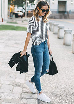 Looks básicos - Como Usar Jeans Outfit Ideas - Denim Outfits 2019: Jeans Outfit,  Jeans Outfit Ideas,  Denim Outfits  