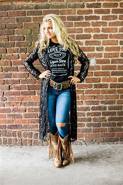 Southern Fried Chics The Royal Sequin Duster - Black: Clothing Accessories,  Cowboy boot,  Western wear,  Cowgirl Outfits,  Sequin Outfits  