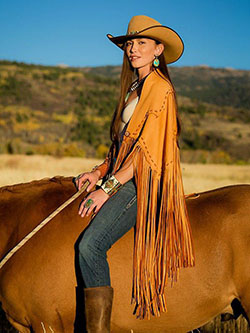 Bridle to Bridal Designs Chickasaw Coyote Cape: Cowboy boot,  Western wear,  Cowboy hat,  Cowgirl Outfits  