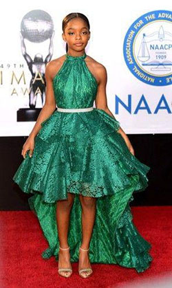 49th NAACP Image Awards.: Red Carpet Dresses  