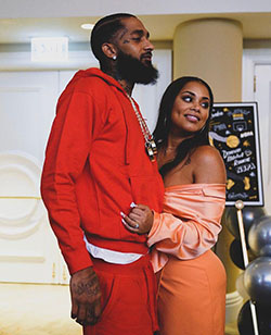 West Coast hip hop. West Coast hip hop.: Nipsey Hussle,  Lauren London,  Victory Lap  