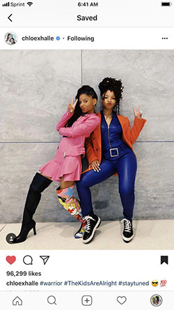 : Halle Bailey,  Chloe Bailey,  chloe halle  