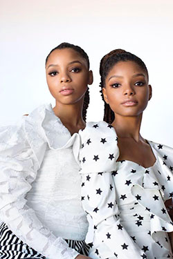 Chloe X Halle. twitter.com/: 