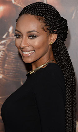 Keri Hilson Braids. Black Girl Keri Hilson, Box braids: Afro-Textured Hair,  Hairstyle Ideas,  African hairstyles,  Black Hairstyles,  Hair Care  