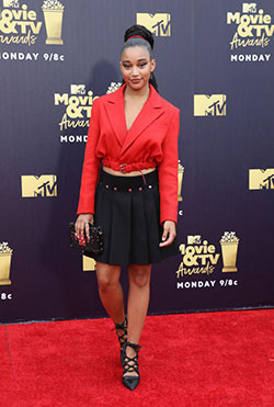 2018 MTV Movie & TV Awards. Amandla Stenberg MTV Movie and TV Awards! #redcarpet #4chionstyle #television #M...: Red Carpet Dresses,  Amandla Stenberg,  Amandla Pics  