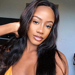 Black Girl Hair coloring: fashion model,  Long hair,  Brown hair,  Layered hair,  Cute Black Girls  