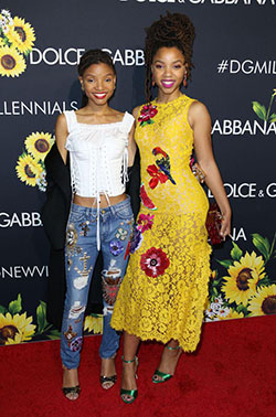 Chloe X Halle. Best Dressed: The Week in Outfits: Fashion photography,  Plus-Size Model,  Red Carpet Dresses,  Halle Bailey,  Chloe Bailey  