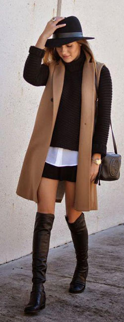 Camel Vest Streetstyle by The Quarter Life closet: 
