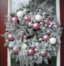 Christmas Day,  Art museum: Christmas Day,  Christmas decoration,  Hessian fabric  