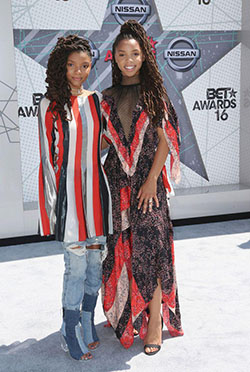 The Best, Worst, and Most Vetements Looks at the 2016 BET Awards: Red Carpet Dresses,  Bet Award,  Halle Bailey,  Chloe Bailey  