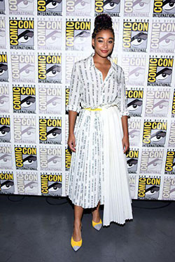 San Diego Comic-Con. #TheLIST Best Dressed: July 27, 2018: Red Carpet Dresses,  Amandla Stenberg,  Amandla Pics  