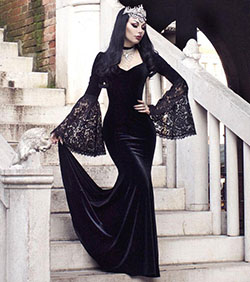 Gothic Wedding Dresses. Wedding dress, Gothic fashion: Religious Veils,  Wedding dress,  Gothic fashion,  Goth dress outfits  