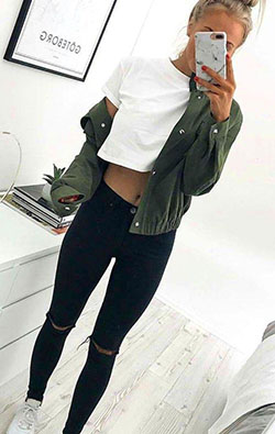 Urban Outfit Chaqueta Tejida, Casual wear: Street Outfit Ideas  