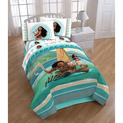 Toddler bed, Bed Sheets - moana, bed, bedroom, film: Bedding For Kids  