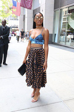 Keke Palmer, Scream Queens - , harvey, skirt, fashion: Television presenter,  Black Celebrity Fashion,  Celebrity Outfit Ideas  