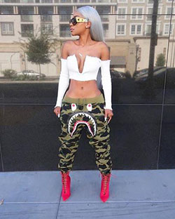 Black Girl Outfits Swag Look: 