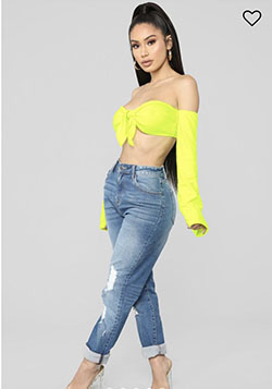 Crop top,  Fashion Nova: Clothing Accessories,  Fashion Nova,  Yellow Outfits Girls  