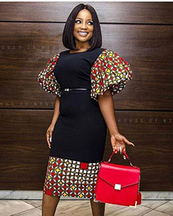 Short kitenge fashion of dresses: Cocktail Dresses,  Aso ebi,  Kente cloth,  Ankara Short Gown  