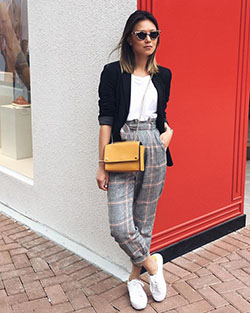 Colete Jeans,  Tube top: Outfit With Vans,  Jeans Outfit  