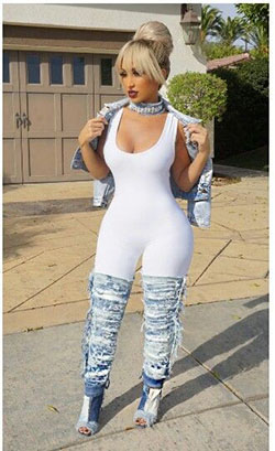 Angel brinks, Angel Brinks, Casual wear: Plus size outfit,  Plus-Size Model,  Denim jacket  