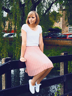 Cute girl in keds: Outfit With Vans  