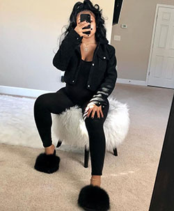 Black Leggings Outfit: Baddie Outfits  