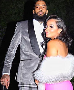 Nipsey hussle and lauren london: Los Angeles,  Nipsey Hussle,  Lauren London  