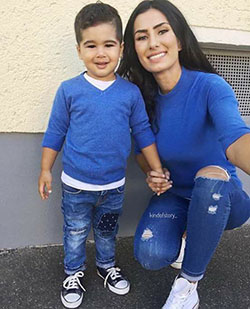 Outfit mama e hijo converse: Mom And Son  