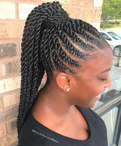 Box braids,  Crochet braids: Afro-Textured Hair,  Long hair,  Crochet braids,  Box braids,  Braided Hairstyles,  French braid  