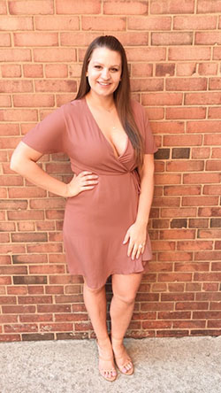 Wrap Around Attire For Thick Women: Cocktail Dresses,  Romper suit,  Plus size outfit,  Wrap dress,  Wrap Around Dresses  