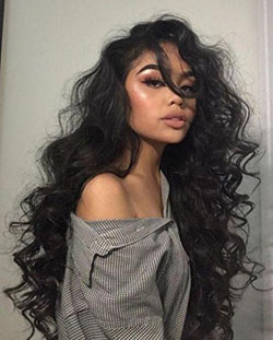 Prom Hairstyles for Black Girl: Lace wig,  Long hair,  Hairstyle Ideas,  hair extension  