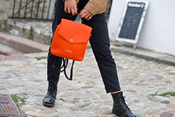 Sirmione bag orange: FASHION,  bag  