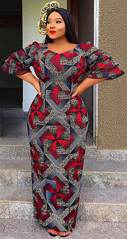 Plus size ankara dresses, Maxi dress: party outfits,  Plus size outfit,  Clothing Ideas,  Maxi dress,  Kitenge Dresses  