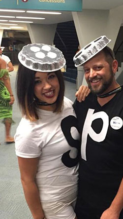 Easy Couple Halloween Costume Ideas: Halloween costume,  party outfits,  Couple costume,  Couples Halloween Costumes  