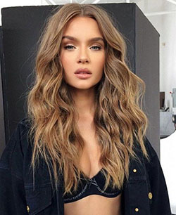 Ombre Haircut, Human hair color, Sally Hershberger: Long hair,  Hair Color Ideas,  Brown hair,  Layered hair,  Surfer hair,  Hairstyle Ideas  