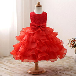 Baby girls dress design, Flower girl: party outfits,  Evening gown,  Infant clothing,  Cute Baptism Dresses  