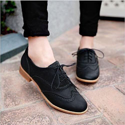 Fancy outfit ideas for brogues women, Brogue shoe: Slip-On Shoe,  Ballet flat,  Dress shoe,  Brogue shoe,  Business Casual Shoes  