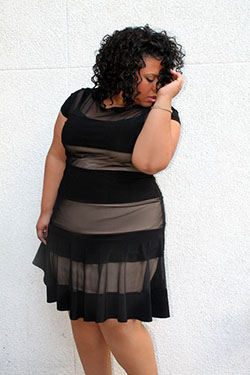 Get this look fashion model, Little black dress: Plus size outfit,  Fashion photography,  Plus-Size Model  