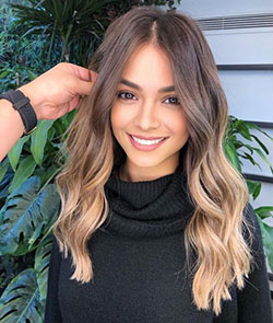 Ombre Haircut, Human hair color, Artificial hair integrations: Lace wig,  Bob cut,  Hair Color Ideas,  Brown hair,  Layered hair,  Hairstyle Ideas  